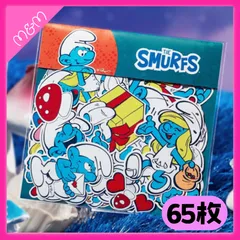 Supreme - Smurfs Box Logo Sticker - UG.SHAFT