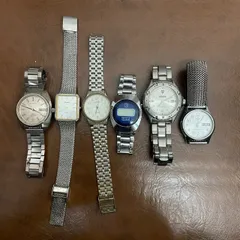 N 最終値下げ【ジャンク】91　ジャンク時計　まとめ売り　６本セット