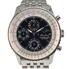値下 ブライトリング BREITLING A19030 モンブリラン 1461 トリプルカレンダー ムーンフェイズ 自動巻き メンズ 良品 K#137027