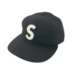 SUPREME シュプリーム Ebbets S Logo Fitted 6-Panel 23SS キャップ  ブラック系 7 3/4 [240101411936]