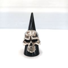 82.THIRTEEN DESIGNS シルバースカルリング 【併売品】