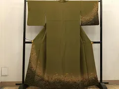 琥珀翡翠✾ｍ2090＊正絹 辻が花 手縫い仕立て 訪問着 2025年最新】訪問着 辻が花の人気アイテム - メルカリ
