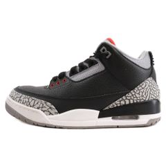 NIKE (ナイキ) AIR JORDAN 3 RETRO OG BLACK CEMENT 854262-001