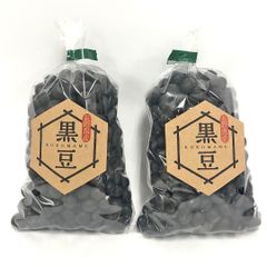 長野県産　黒豆　600g　(300g×2袋セット)