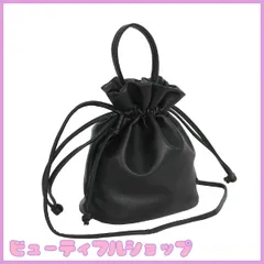 【特価】[ジゼル] ショルダーバッグ レディース 巾着 バッグ 2way ミニバッグ 斜めがけ 肩掛け 手提げ 巾着バッグ