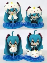 【中古】フィギュア 全4種セット ｢初音ミク×しゅうまい君｣ デフォルメフィギュア