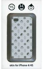 [중고]휴대 재킷 커버 모노그램 iPhone 케이스(iPhone4/4S대응) [링 핑 드럼]