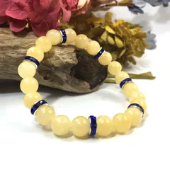 パワーストーン ブレスレット アラゴナイト 天然石ブレス （ダークブルー）レディース 女性  数珠ブレス 開運 プレゼント ギフト [20]