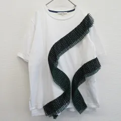 【美品】UN3D. アンスリード　アシンメトリー　アートミックス 半袖カットソー 2025年最新】アンスリード un3d tシャツの人気アイテム - メルカリ