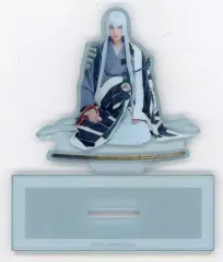 【中古】アクリルスタンド・アクリルパネル 輝馬(江雪左文字) ランダムアクリルスタンドB 跪坐 「舞台『刀剣乱舞』七周年感謝祭 -夢語刀宴會-」