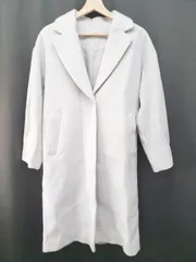 ■ ⊆ MISCH MASCH ミッシュマッシュ ウール 長袖 コート サイズ36 グレー レディース E  【1506250006629】