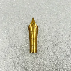 モンブラン 万年筆 美品 146 18C 全金 B 70年代製のモンブランの146（18C）のペン先はどれほど柔らかい