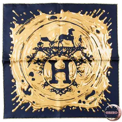 【新品・未使用】HERMES エルメス　ガヴロッシュ「ペンキ塗りたて」 2022春夏 HERMES エルメス スカーフ カレ45 ガヴロッシュ ペンキ
