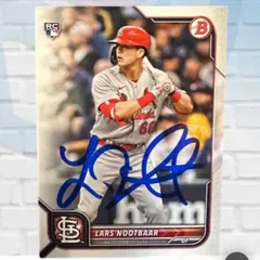 レア 2022 Topps 50シリ RC サイン ラーズ・ヌートバー WBC