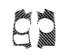 【送料無料】レクサス CT200h 2011-2022年 ステアリングホイール スイッチカバー カーボン柄 2P 内装ステッカーZX02週末セール