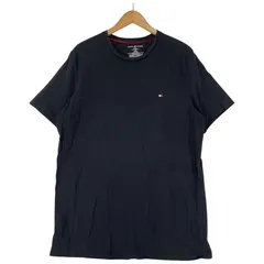 TOMMY HILFIGER トミーヒルフィガー  カットソー sizeL/G/ブラック