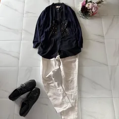 マイケルコース　ブラウス　ビアッジョブルー　セット　コーディネート