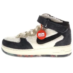 NIKE (ナイキ) AIR FORCE 1 MID 07 PREMIUM Culture Day DO2123-113 エアフォース1 プレミアム ミドルカットスニーカー シューズ ホワイト/ブラック US6/24cm
