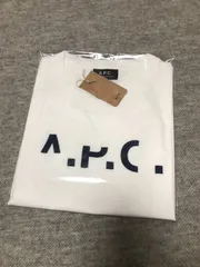 【未使用】A.P.C.欠けロゴ半袖Tシャツapc アーペーセー
