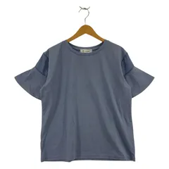 Rope Picnic ロペピクニック   タグ付きフレアスリーブカットソー size38/ブルー