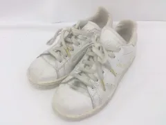 ◇ adidas × TOMORROWLAND STAN SMITH GW6215 スニーカー シューズ サイズ22.5cm ホワイト ベージュ系 レディース P  【1304200029861】