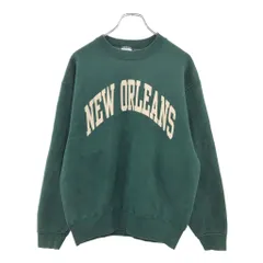 00年代 USA製 FRUIT OF THE LOOM フルーツオブザルーム スウェット カレッジ グリーン(メンズ M)中古 古着 V2332