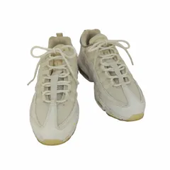 ナイキ NIKE AIR MAX 95 エア マックス 95  ホワイト/ポイズングリーン/ハイパークリムゾン/メタリックシルバー レディース JPN：24.5 