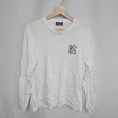 ◇ ⊂ Subciety サブサエティ 長袖 Tシャツ サイズ M ホワイト メンズ E  【1409240067108】