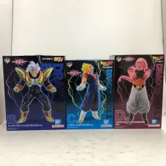 02w11935 一番くじ ドラゴンボール VSオムニバスアルティメット B～D賞 フィギュア 3点セット スーパーベビー2 / 超ベジット / 魔人ブウ：孫悟飯吸収 MASTERLISE ※未開封品【中古品】