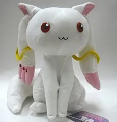 【未使用品】 まどマギ 10周年 キュウべえ ぬいぐるみ 魔法少女まどか☆マギカ 10周年記念 めちゃでかぬいぐるみ