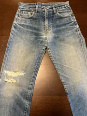 Levi's 502 '90s 国産 ビンテージ復刻版 赤耳 BIG E 色味よし