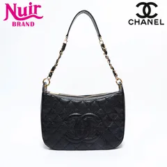 【送料無料】CHANEL★シャネル バッグ ハーフムーン 黒 デカココ カード付 未使用に近い&frasl;CHANEL&frasl;シャネル&frasl;黒&frasl;デカココ&frasl;ショルダーバッグ 中古