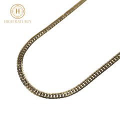 【新品】喜平ネックレス K18 18金 750 6面ダブル 10.0g 50cm 2.4mm キヘイ チェーン 金ネックレス 造幣局検定マーク 10g 60cm メンズ アクセサリー