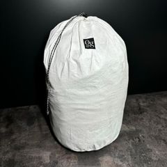 【3枚セット】スタッフサック　スタッフバッグ　タイベック　軽量　キャンプ　登山　UL　ホワイト　L／M／S