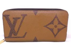 ヴィトン ジッピーウォレット 長財布 ■ M69353 モノグラム ジャイアント リバース 男女兼用 ブラウン ラウンドLOUIS VUITTON □7H