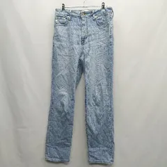 ◇ ΘΦ SOMETHING サムシング コットン系 デニムパンツ サイズM ライトブルー レディース E  【1410100021550】