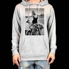 オリジナル パーカー アメリカンバイク セクシー ボンテージ コルセット ブロンド レディ パーカー S M L XL タイト ジャスト 大きい ビッグ オーバーサイズ メンズ レディース ユニセックス ピンククリーム