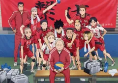 【中古】キャラカード 音駒高校最後の集合写真 「劇場版ハイキュー!! ゴミ捨て場の決戦」 第2弾入場者プレゼント