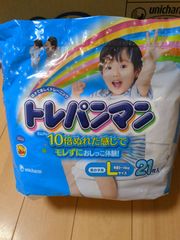 紙おむつ　トレパンマン　10倍ぬれた感じ　男の子　Ｌ21枚