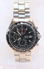 【セイコー/SEIKO】フライトマスター 7T92-0CF0 メンズ クォーツ クロノグラフ 腕時計 防水 #1644