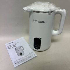 ○ 新品未使用！ソイリッチ！オマケ付き！ Yahoo!オークション -「ソイリッチ 豆乳メーカー」の落札相場
