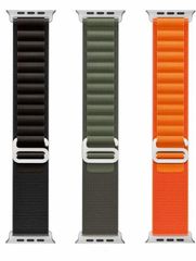 アップルウォッチの魅力を引き出す　アップルウォッチ交換用ベルトバンド  38/40/41mm  ブラック　オレンジ　グリーン