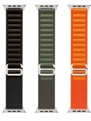 アップルウォッチの魅力を引き出す　アップルウォッチ交換用ベルトバンド  38/40/41mm  ブラック　オレンジ　グリーン