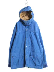 【お得なクーポン配布中!】 70s USA製 ★ EMS 100% コットン マウンテン パーカー ジャケット メンズ L / 古着 ヴィンテージ アウトドア フード ハイネック フルジップ