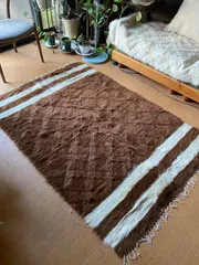 ラスト白　新品wool100％ホワイト バッターニエ　トルコヴィンテージラグ 2025年最新】バッターニエの人気アイテム - メルカリ