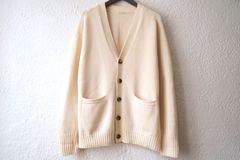 21AW CLARK カシミヤニットカーディガンセーター / HEUGN(ユーゲン)