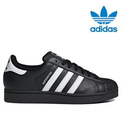 アディダス オリジナルス スーパースター2 スニーカー レディース メンズ ブラック 黒 adidas originals SUPERSTAR II JI0079 コアブラック/ホワイト