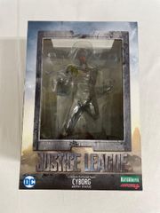 [미개봉]ARTFX+ JUSTICE LEAGUE 사이보그 1/10 스케일 PVC제 도장이 끝난 완성품 피규어