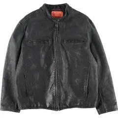 Levi's made&crafted シングルライダース　レザージャケット Levi's レザーシングルライダースジャケット 本革