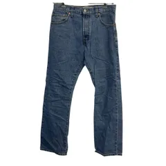 Levi's 517 デニムパンツ W32 ブルー リーバイス メキシコ製 ジップアップ カジュアル ジーンズ アメカジ 古着卸 アメリカ仕入 2509-195